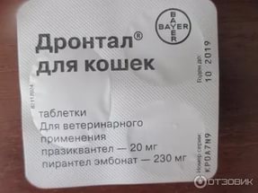 Дронтал для кошек