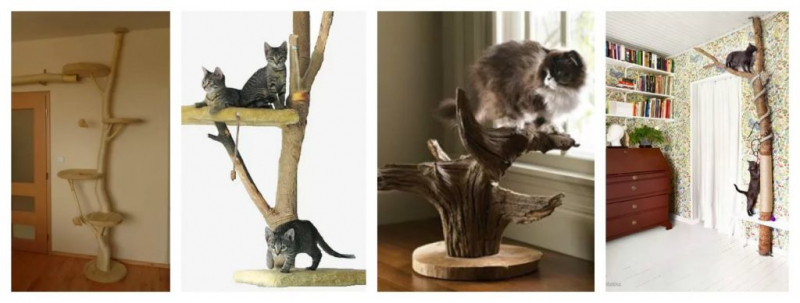 Когтеточка для кошек своими руками