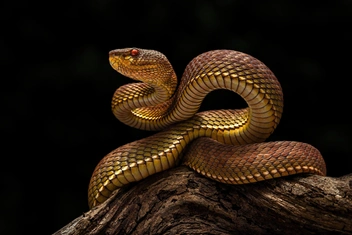 Вовсе даже не гибрид: внешнее сходство найденных в Мьянме куфий с другими ядовитыми змеями оказалось обманчивым