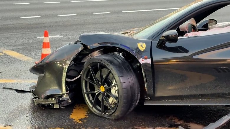 Автосалоны готовы подарить Ferrari рэперу Navai после ДТП