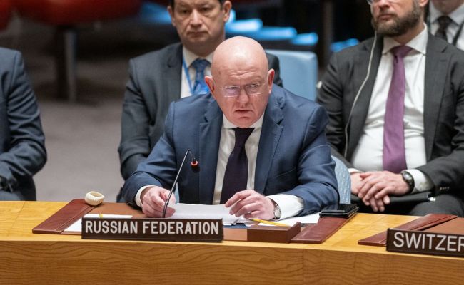 Небензя заявил, что ему стыдно за западных членов СБ ООН, не упомянувших гибель детей